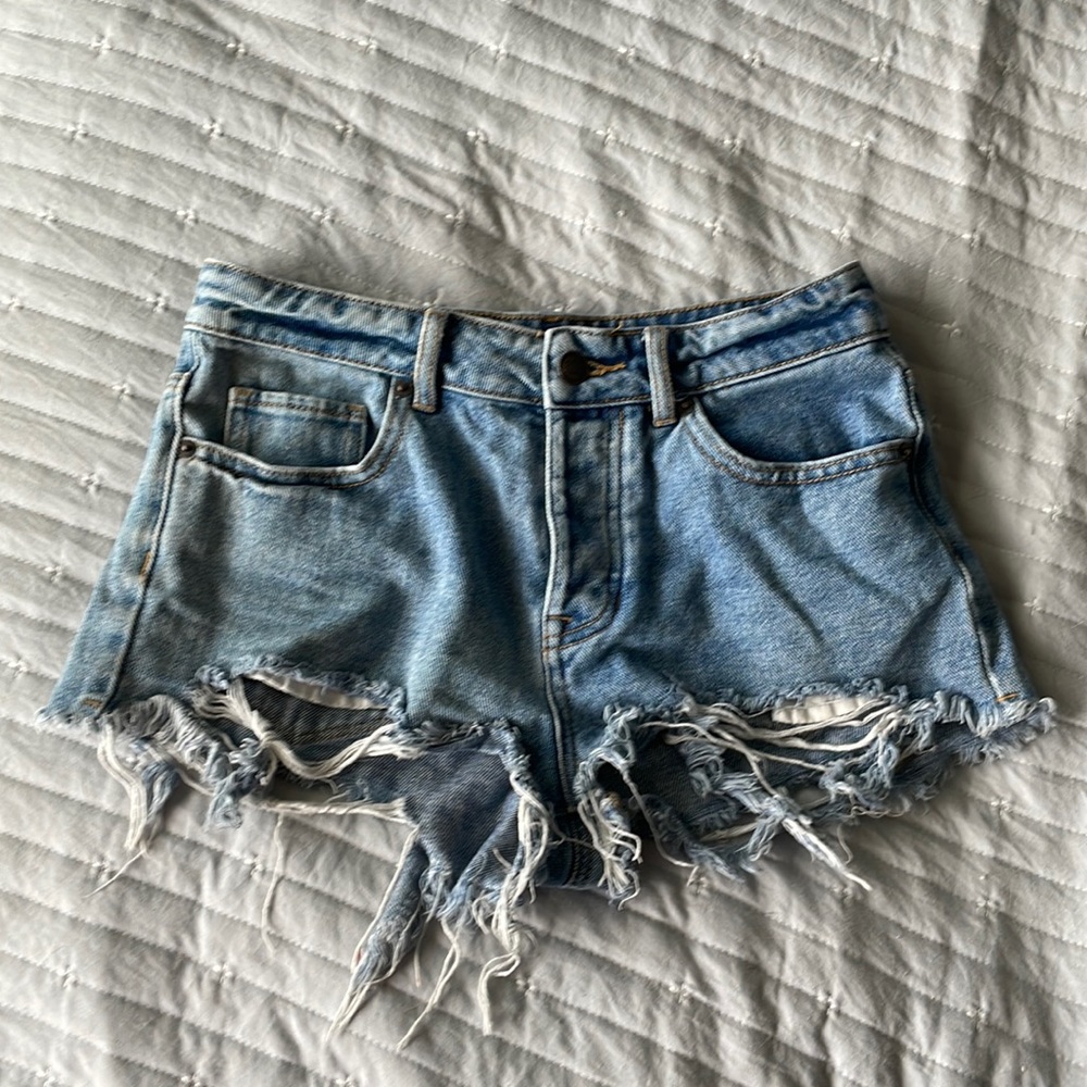 Brandy Melville Cut Off Jean Shorts